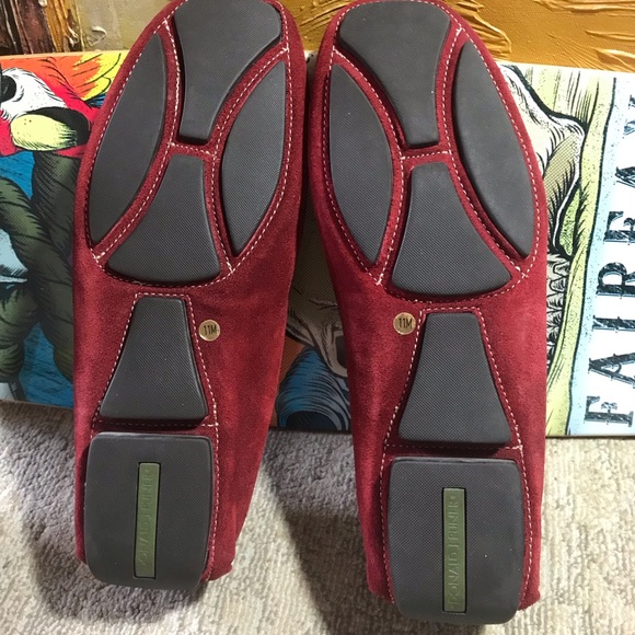 Donald J Pliner Mens Driving Loafers Size 11  Red Suede Slip On Casual S… main image 5